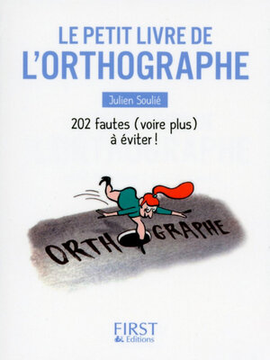 cover image of L'Orthographe